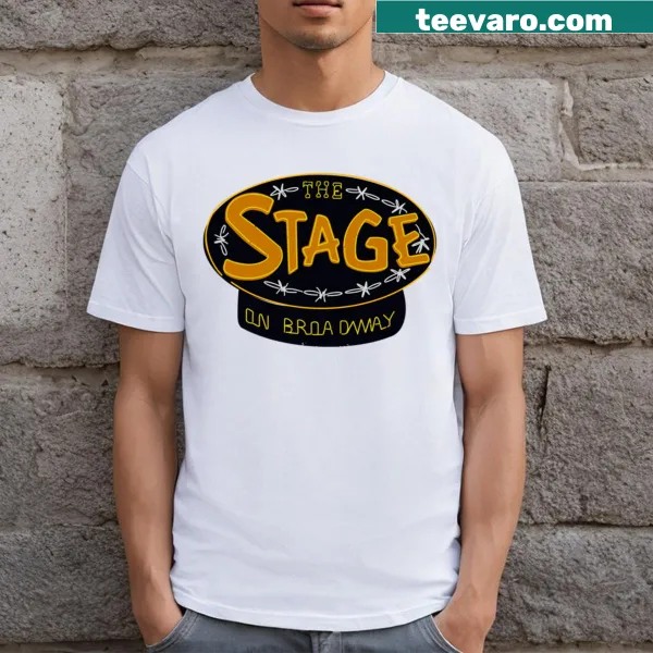 Illustrated Nashville Lights t-shirt featuring city elements