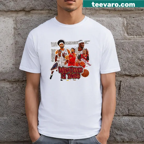 Motivational sports-themed T-shirt with bold text