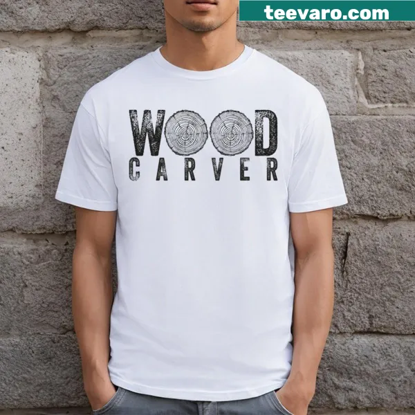 Text design Wood Worker T-shirt for artisans and craftsmen