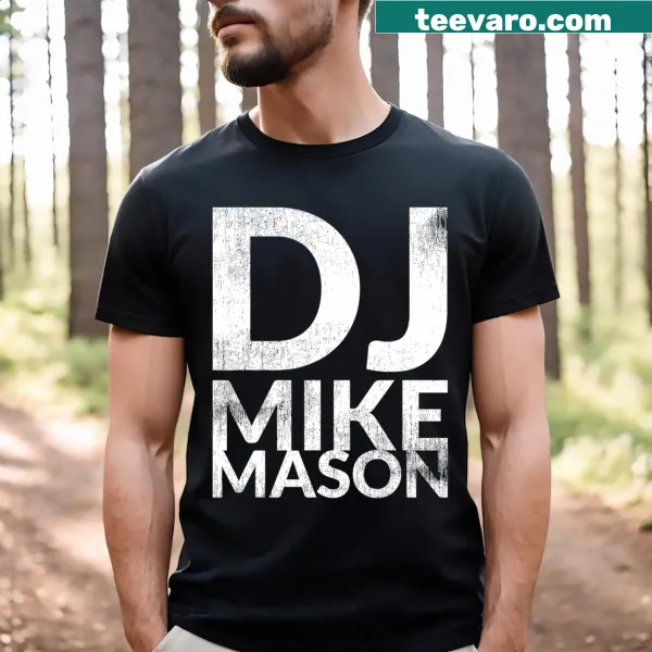 Vintage-inspired DJ Mike Mason limited edition t-shirt