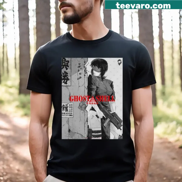 Aesthetic T-shirt inspired by Ghost In The Shell