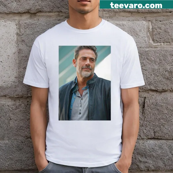 Illustrative t-shirt celebrating Jeffrey Dean Morgan, the actor.