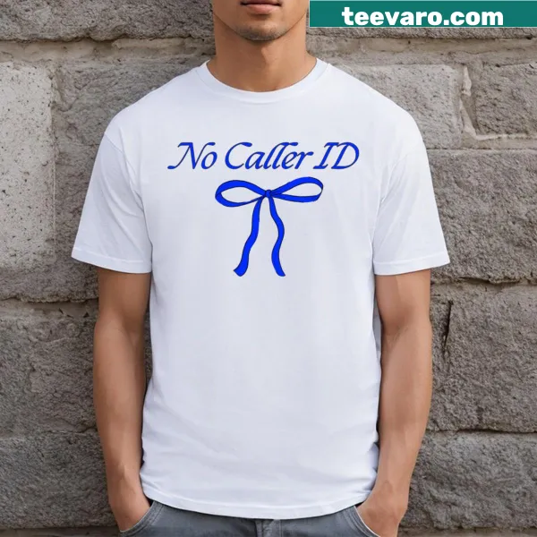Chic t-shirt featuring No Caller Id graphic inspired by Megan Moroney