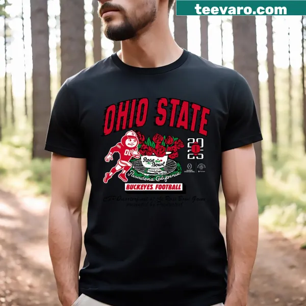 Ohio State Buckeyes Rose Bowl 2024 Quarterfinal T-shirt
