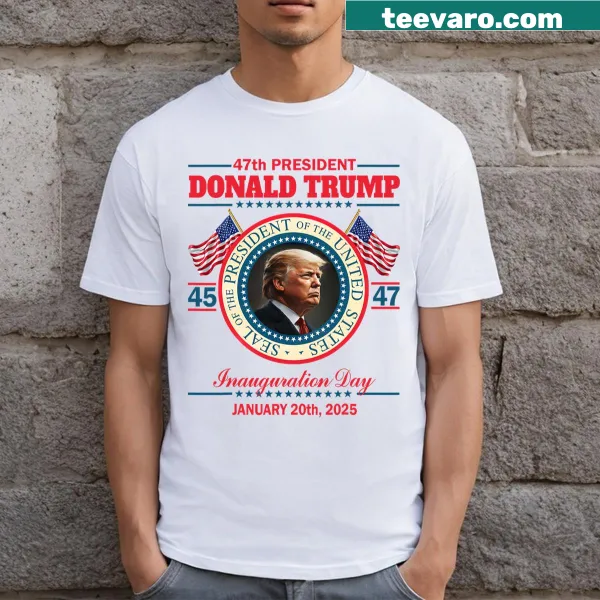 President Trump Inauguration Day 2025 commemorative T-shirt