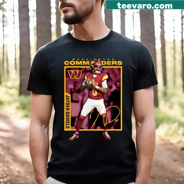 Retro 90s graphic design on Jayden Tee Daniels T-shirt