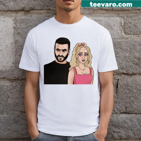 Roy Keeley T-shirt with minimalist typography