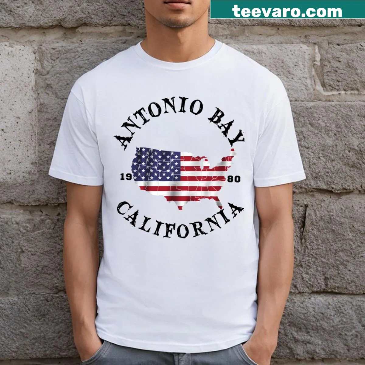 Vintage graphic T-shirt inspired by The Fog movie — on a men's t-shirt