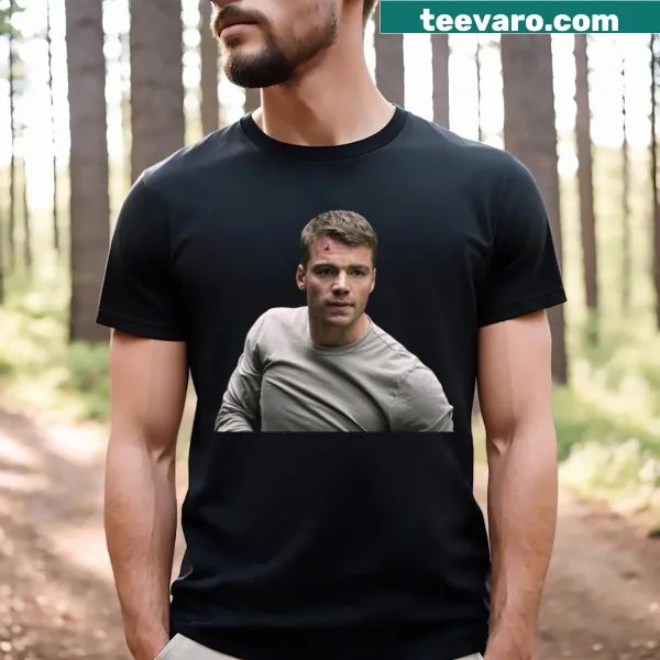 Typography T-shirt inspired by The Night Agent series