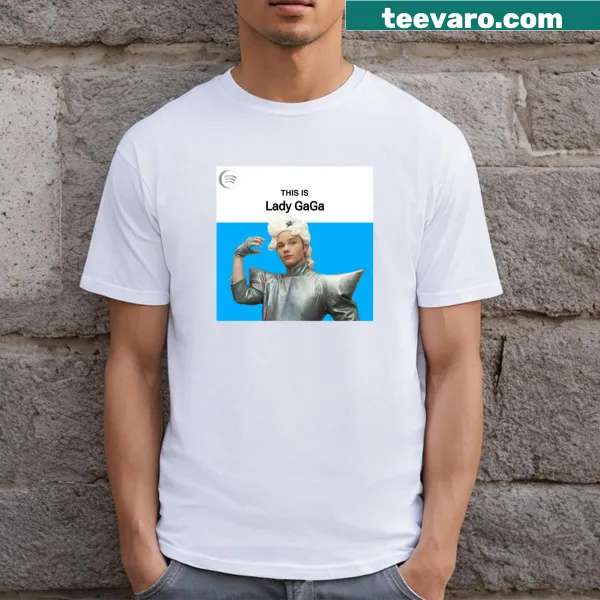 Fun T-shirt celebrating Lady Gaga and Glee