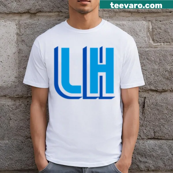 3D Hollow Layered Laughy Hockey t-shirt featuring creative typography