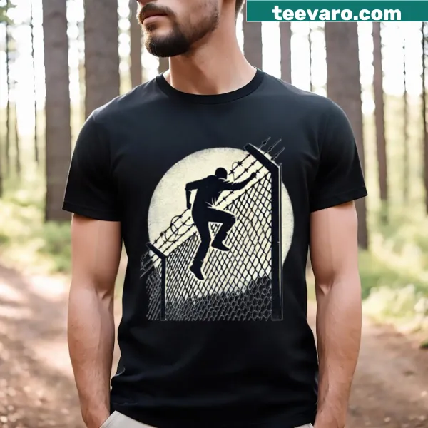 Typography-based graphic representing freedom on a t-shirt