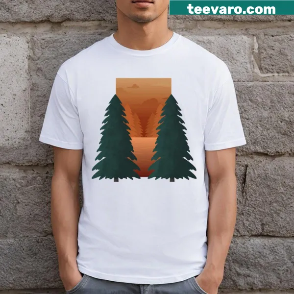 Minimalistic t-shirt featuring a silhouette design related to 'Heir of Fire'