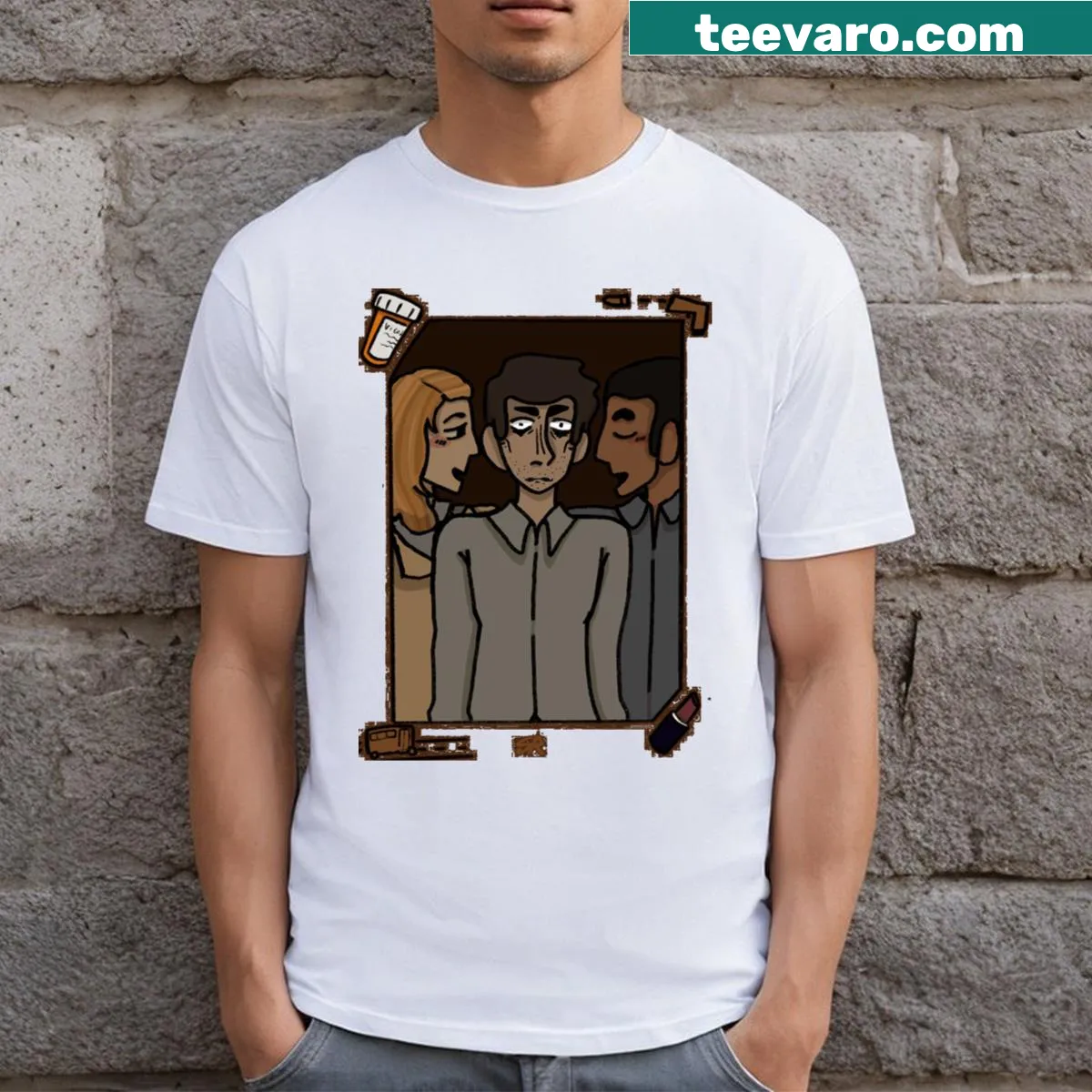 Print inspired by House MD Season 5 on a T-shirt — on a men's t-shirt