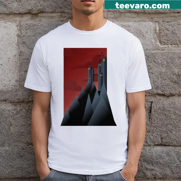 Minimalistic Queen Of Shadows illustration t-shirt
