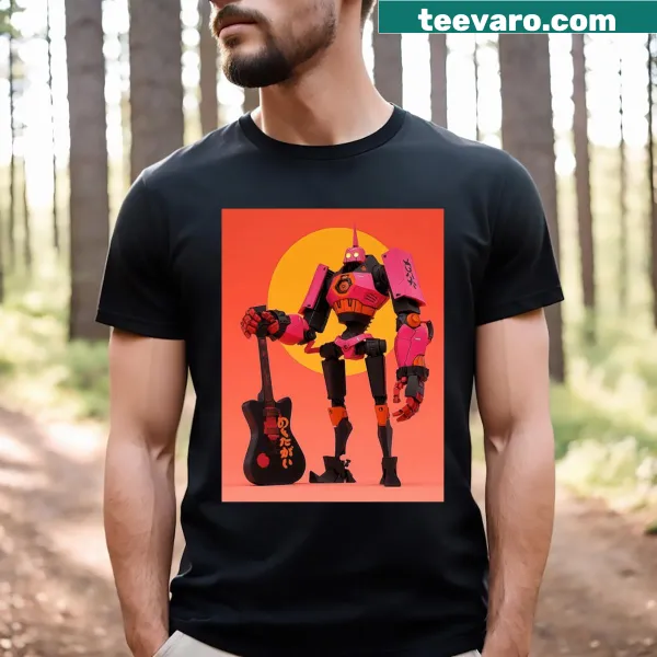 Illustration of a circuit board design on a T-shirt for tech lovers.