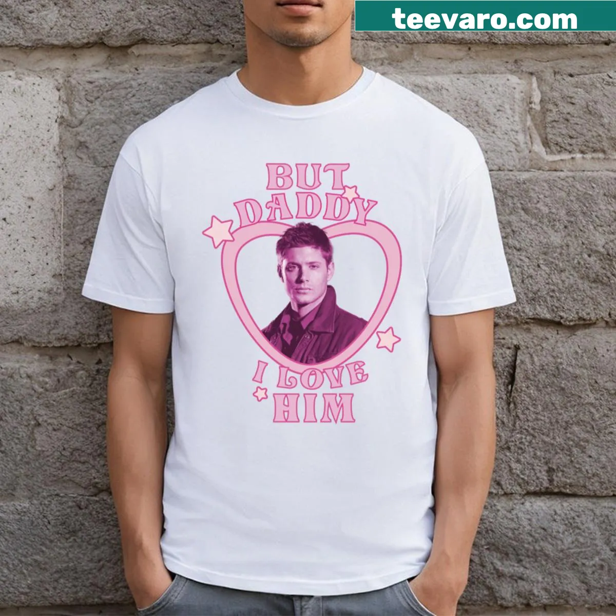 T-shirt with heartfelt message about love for dad — on a men's t-shirt