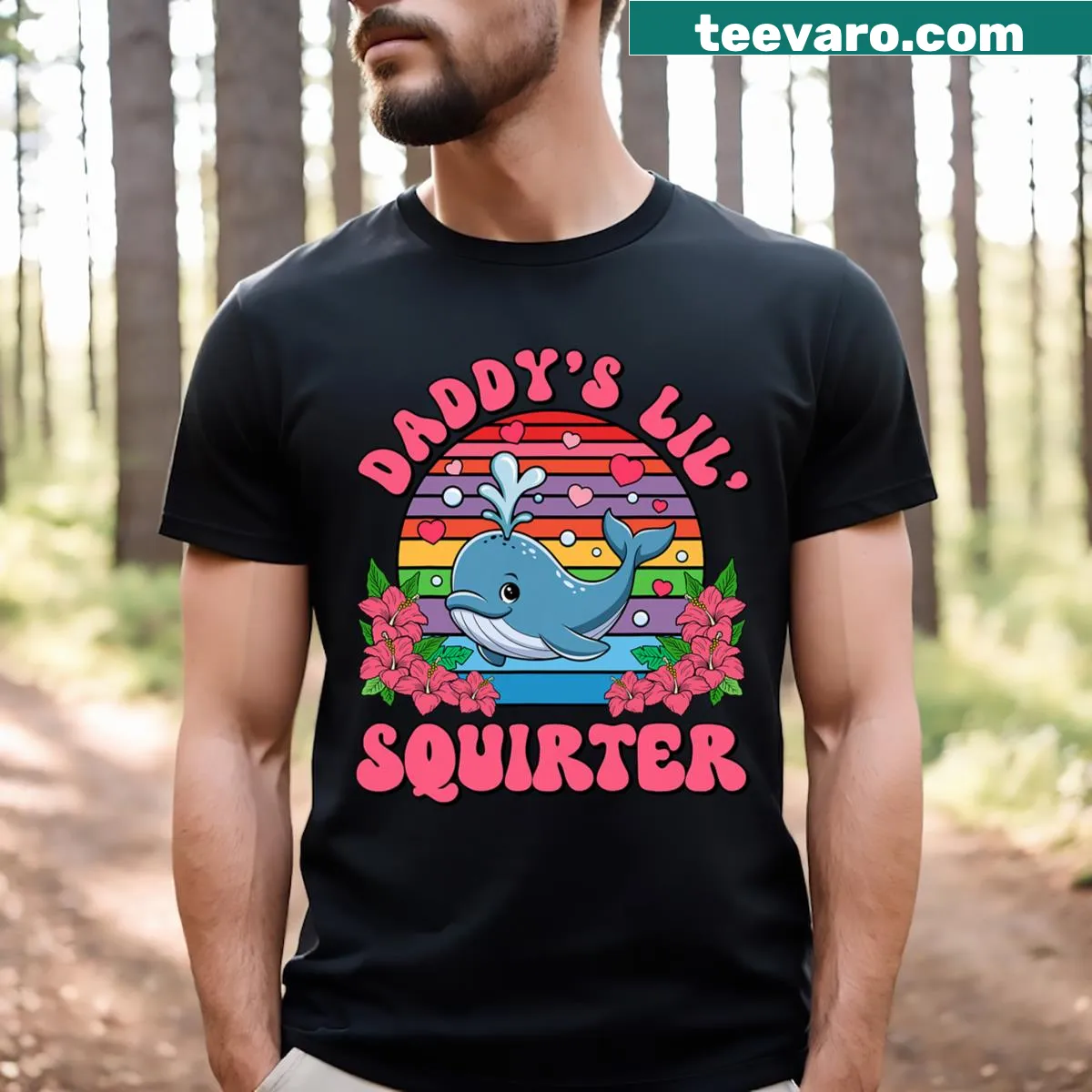 Cheeky t-shirt with humorous phrase — on a men's t-shirt
