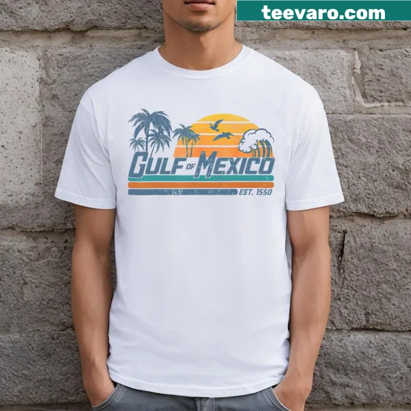 Simple tee celebrating the Gulf Of Mexico