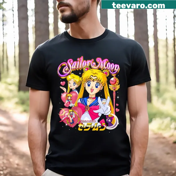 Vintage distressed t-shirt with celestial moons design