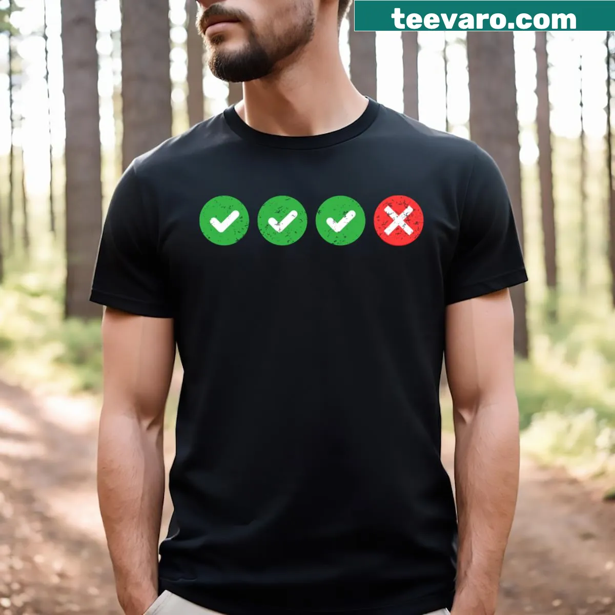 Funny sports betting t-shirt with football and basketball elements — on a men's t-shirt