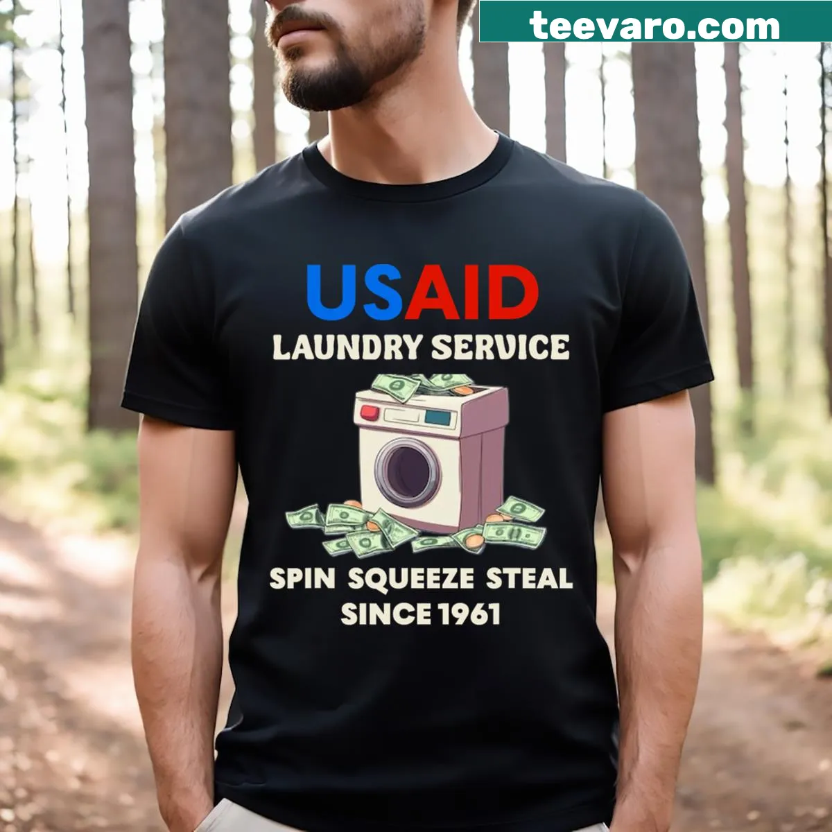 Dog-themed vintage t-shirt featuring Doge meme and humorous text — on a men's t-shirt