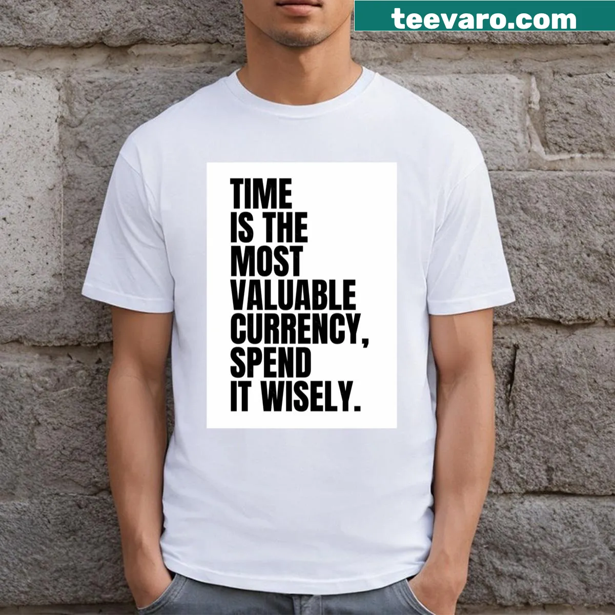 Entrepreneurial motivational quote on a T-shirt for moms — on a men's t-shirt