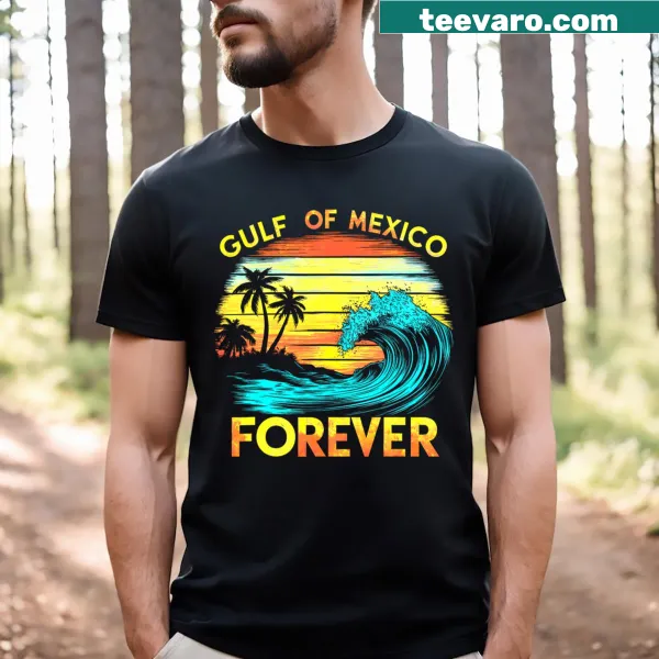Gulf Of Mexico Forever T-shirt with a simple and heartfelt design