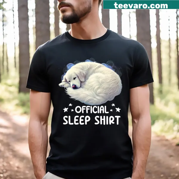 Golden Retriever sleepshirt T-shirt with cute illustration
