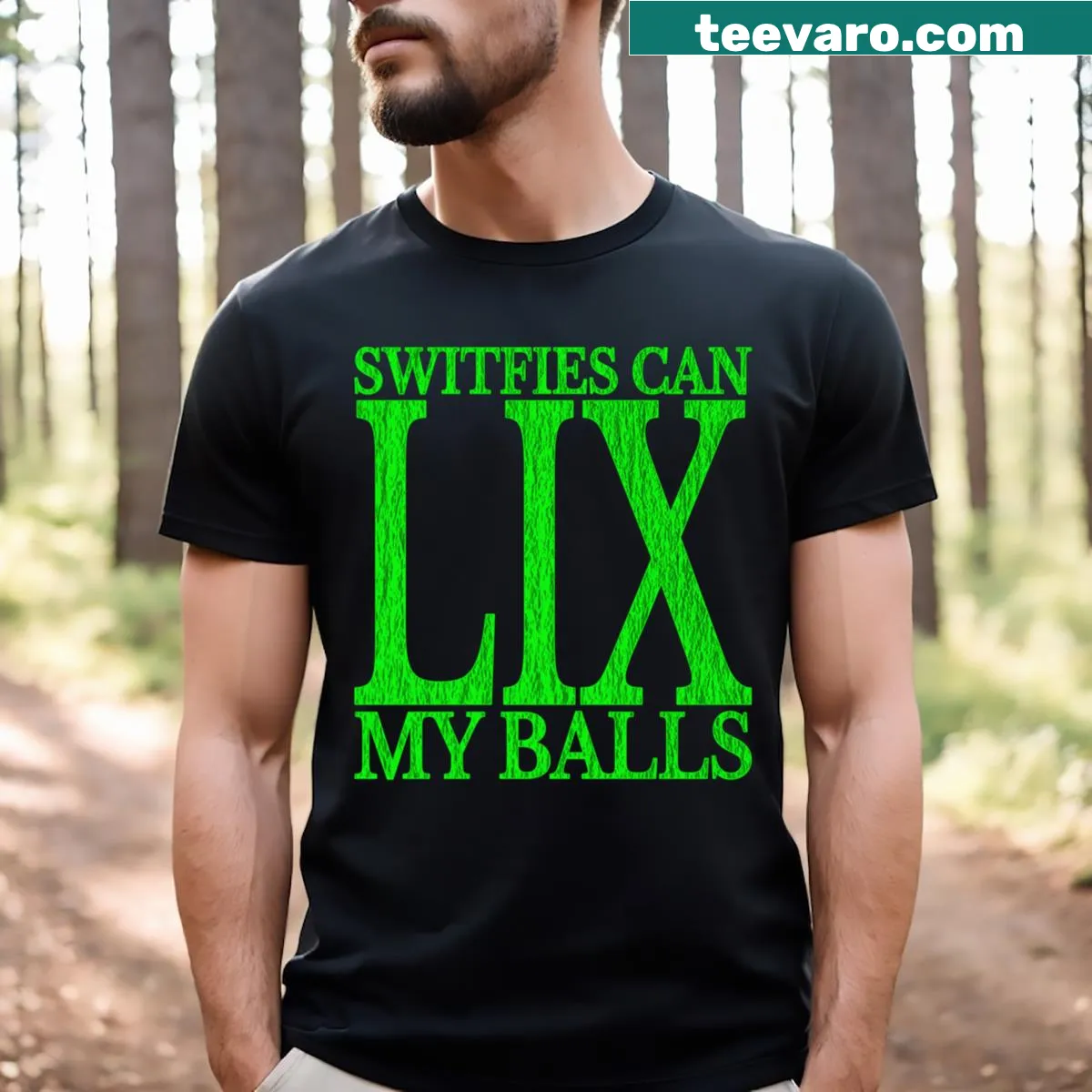 Funny graphic T-shirt for kids — on a men's t-shirt