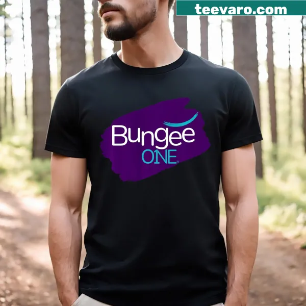 Bungeeone logo t-shirt with a splash design