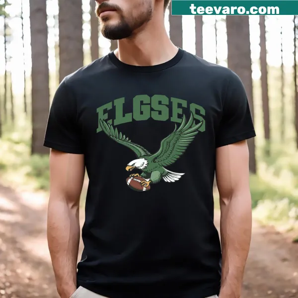 Funny T-shirt featuring the phrase 'Fly Elgses Fly' in a playful design