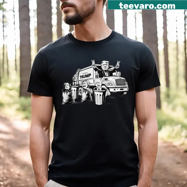 T-shirt with Trump Won slogan and truck graphics