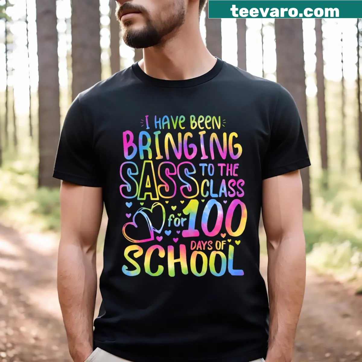 Funny shirt declaring 'I Been Bringing Sass To The Class' for students — on a men's t-shirt