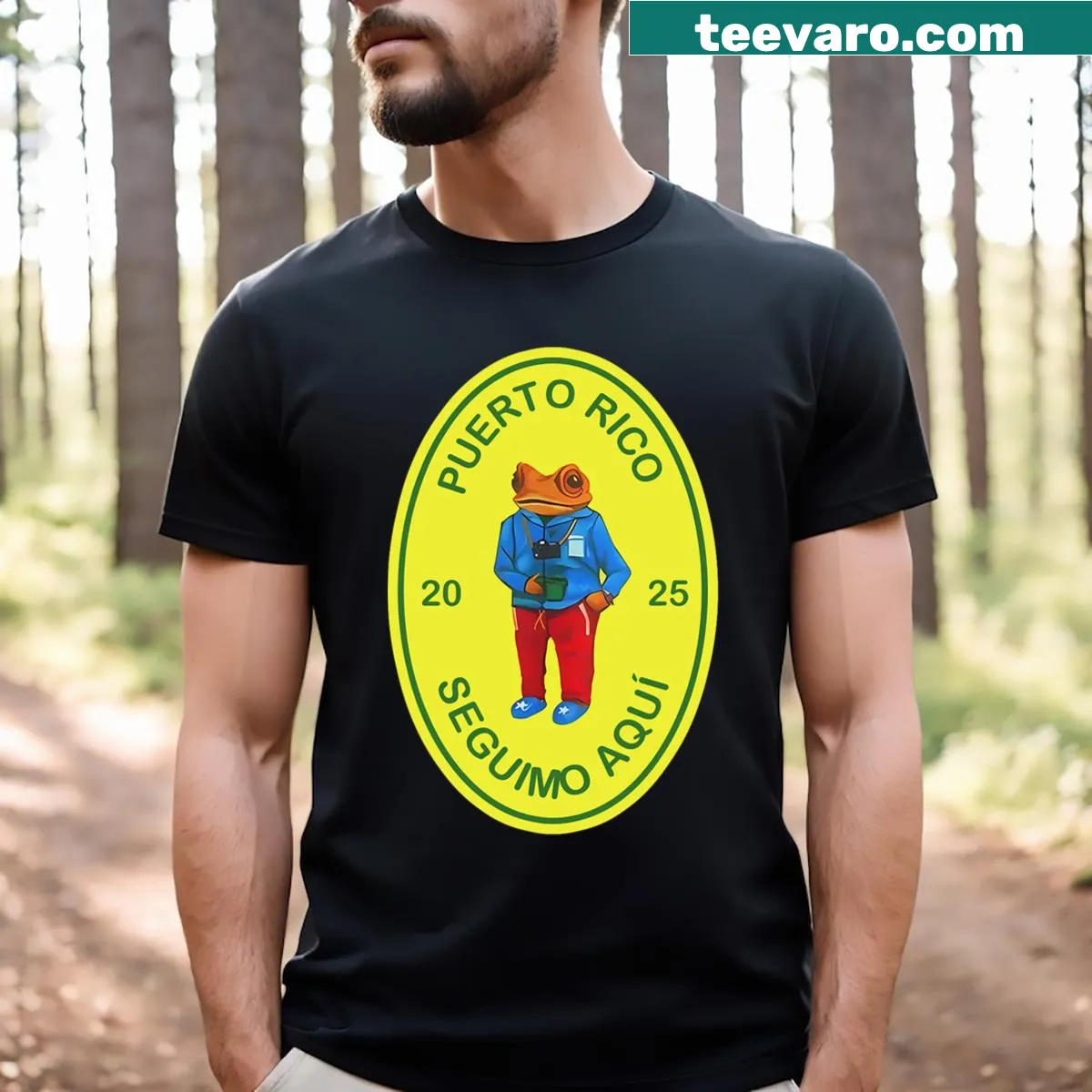Limited Edition Sapo Concho T-shirt with intricate design — on a men's t-shirt