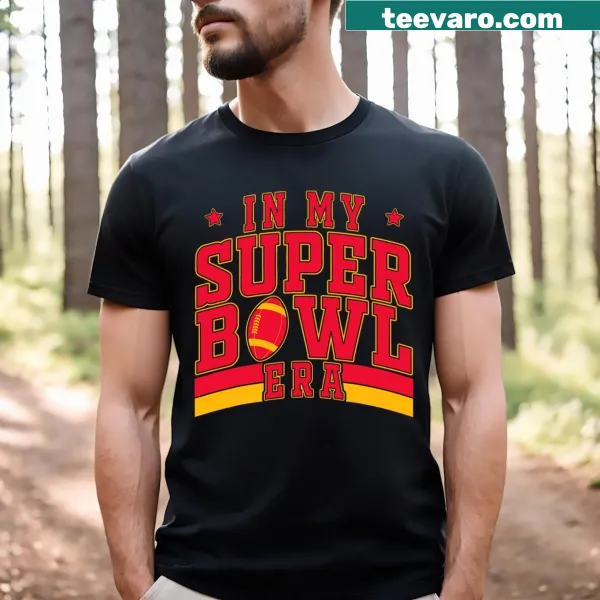 American football themed t-shirt for Super Game Day 2025.