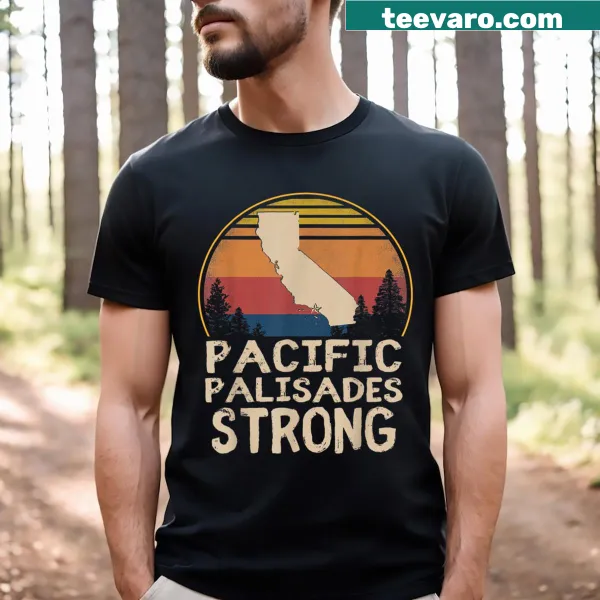 Vintage-style Stay California t-shirt with bold slogan