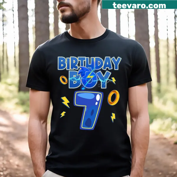 Funny birthday T-shirt with a hedgehog design for kids