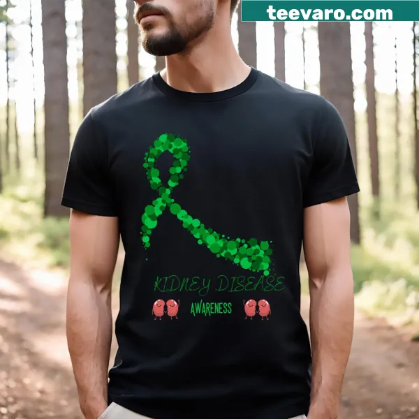 T-shirt promoting National Kidney Disease Awareness Month