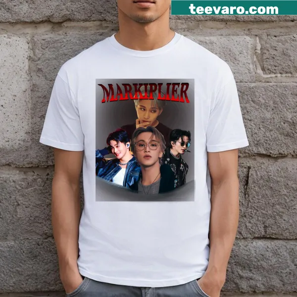 T-shirt featuring Markiplier graphic for gaming fans