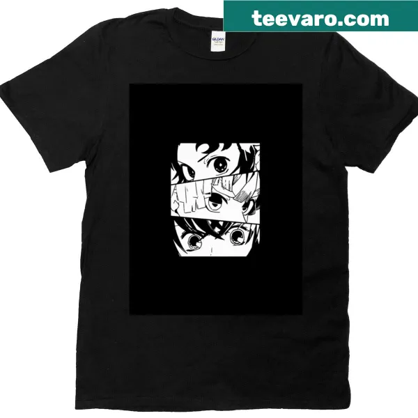 Graphic T-shirt inspired by the Demon Slayer anime series