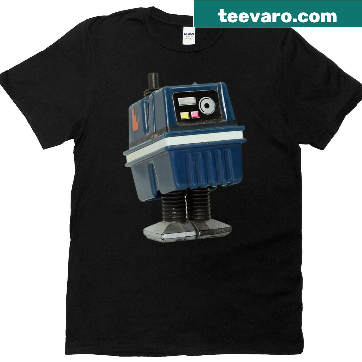 Cartoon Gonk Droid t-shirt for Star Wars fans. — on a men's t-shirt