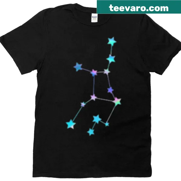 Virgo zodiac symbol featured on a simple T-shirt