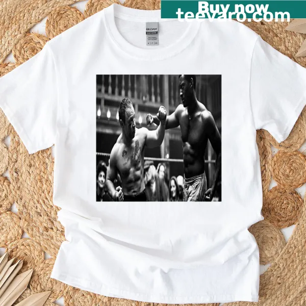 Bold typography t-shirt celebrating bare-knuckle boxing