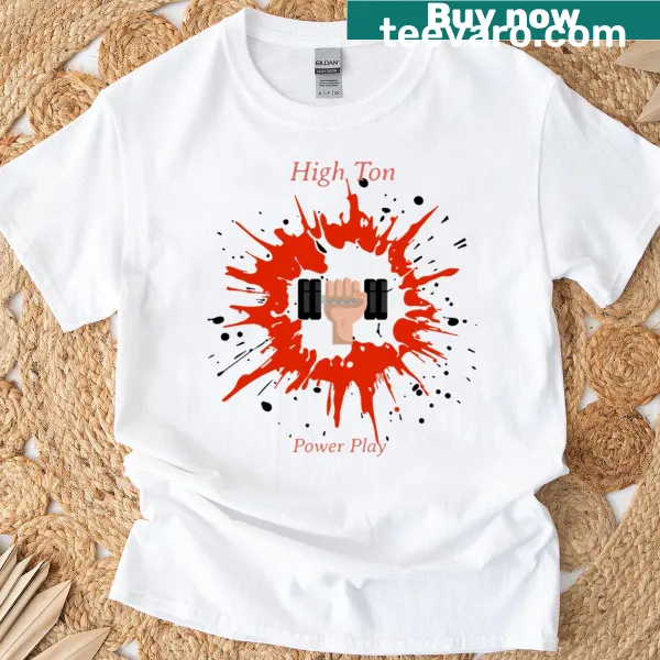 Cartoon T-shirt depicting a playful dart player