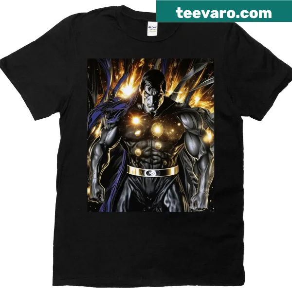 Celestial titan illustration graphic t-shirt