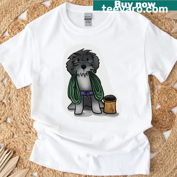 Illustration of an adventurous dog, symbolizing outdoor exploration