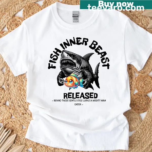 Funny T-shirt with a humorous fishing theme