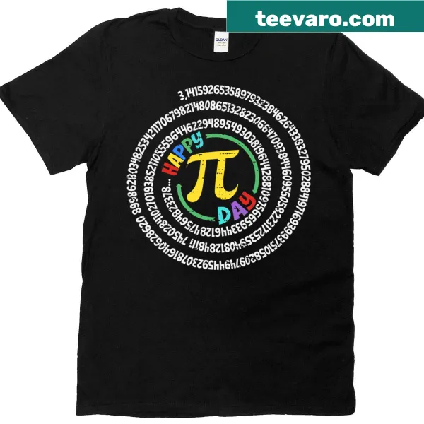 Humorous Pi Day t-shirt with math pun for kids