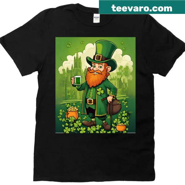 Saint Patrick's Day themed t-shirt for celebrations